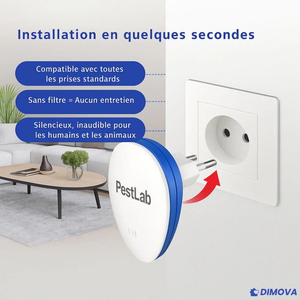 PestLab™ Répulsif anti-nuisibles 2025 amélioré