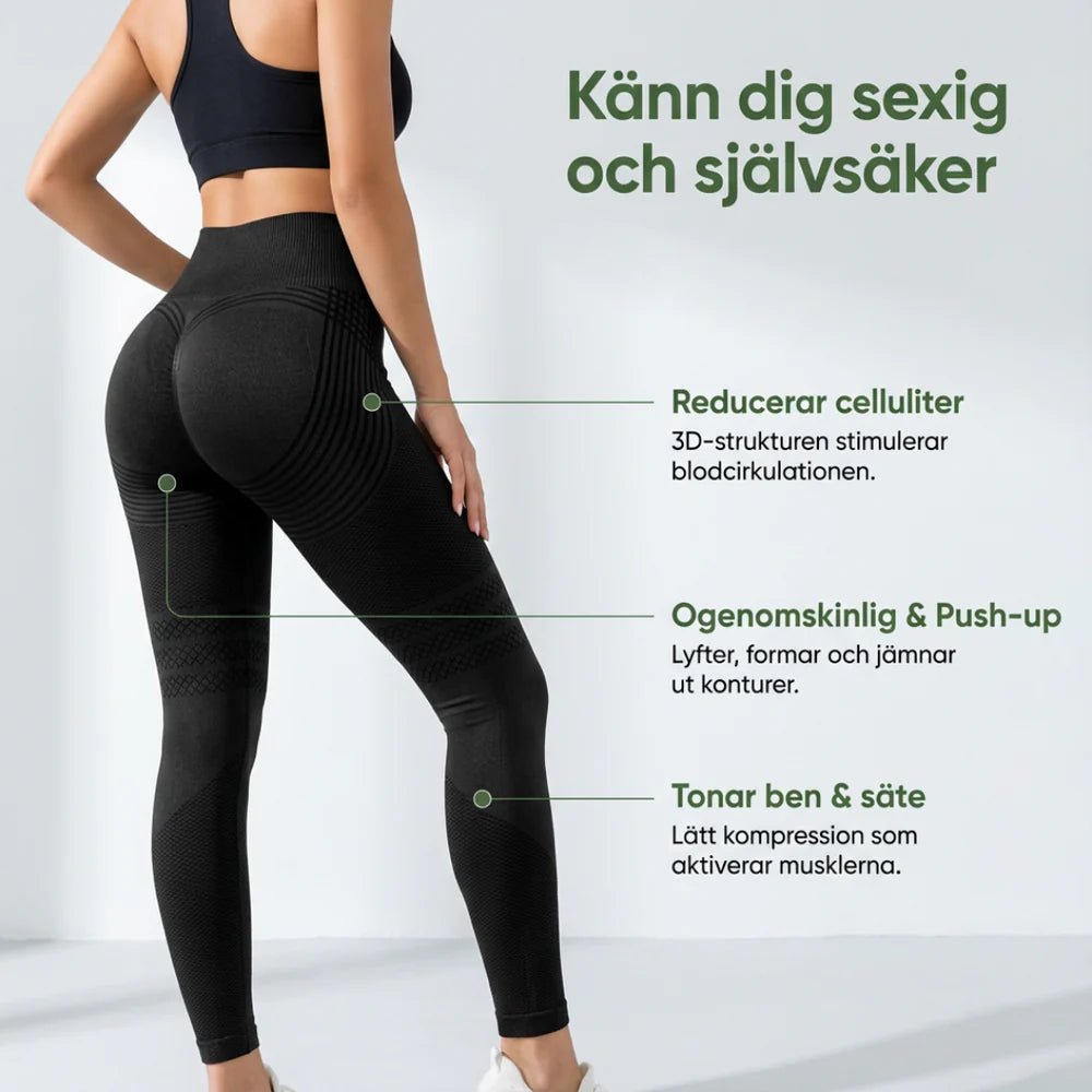 3D Sculpt Leggings – Forma din silhuett utan ansträngning